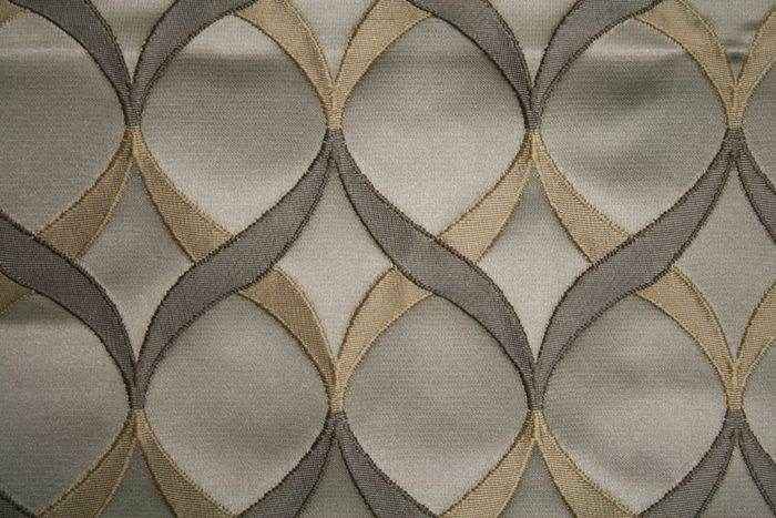 silver-1 RUSSEL Jacquard Fabric by the Yard - 55 Inch Wide