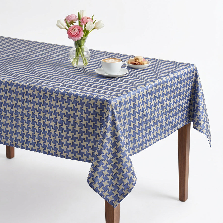 Rattle Blue Tablecloth