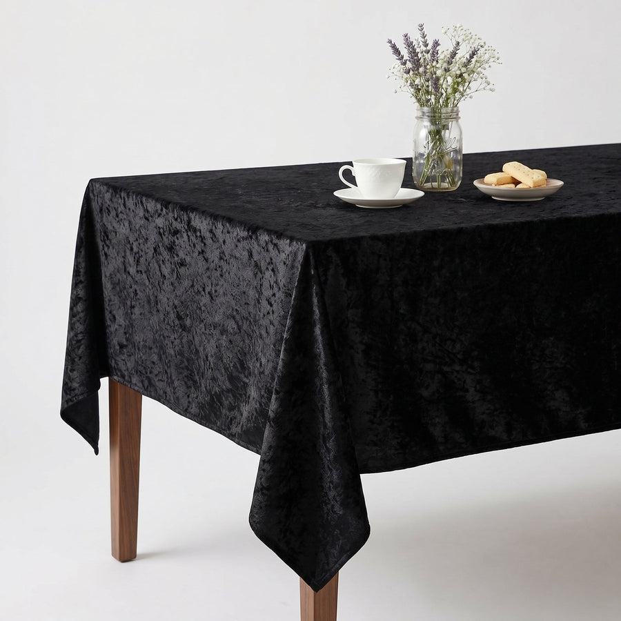 Riverdale Black Tablecloth