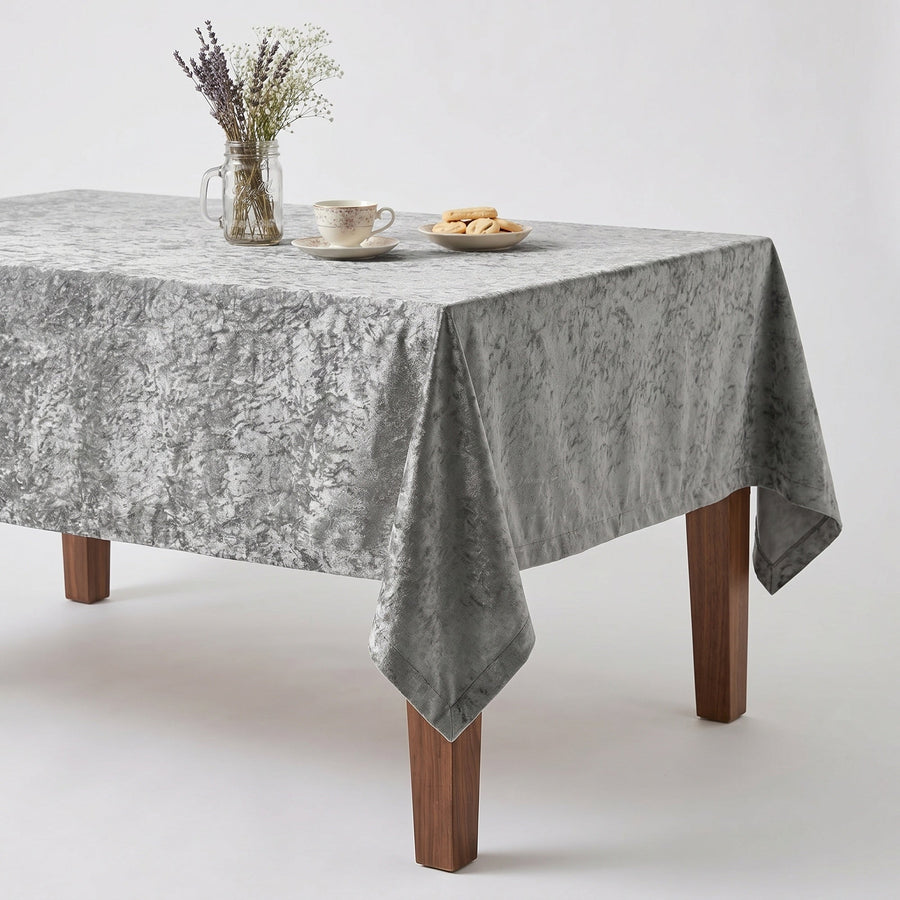 Riverdale Silver Tablecloth