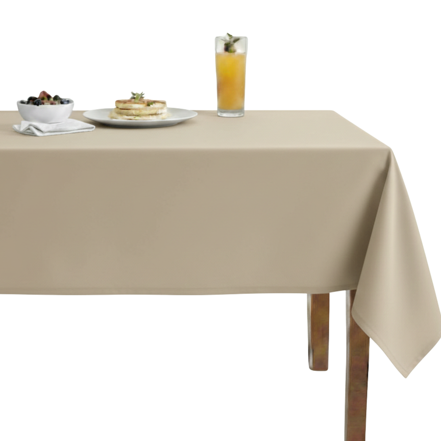 Sweden Solid Plain Velvet Tablecloth – Gold
