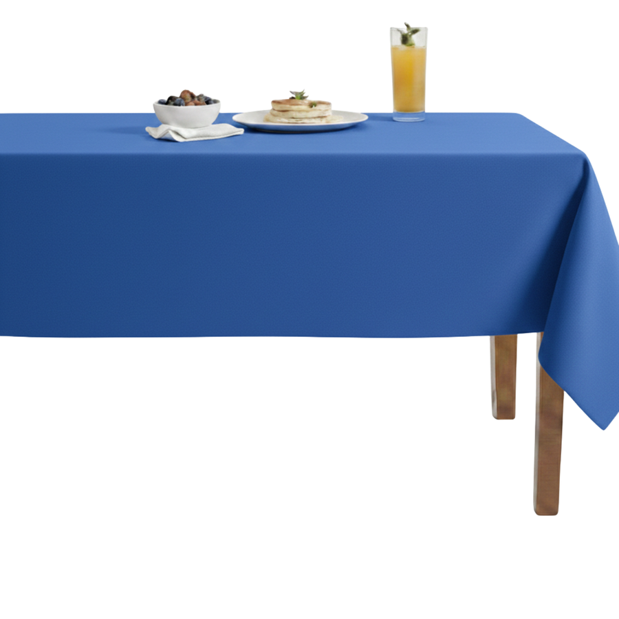 Sweden Solid Plain Velvet Tablecloth – Royal Blue