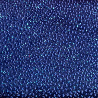 Sparkle Jacquard Fabric – Deep Navy