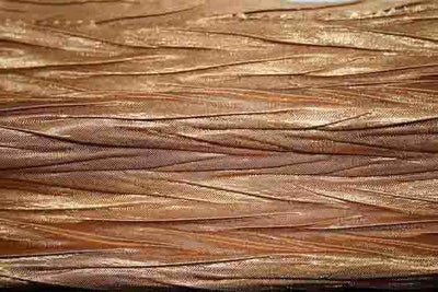 Sparkling Crushed Fabric – Antique Gold