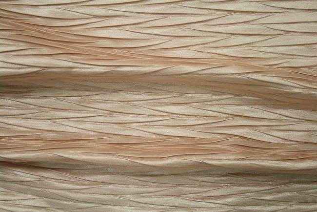 blush SPARKLING Crushed Fabric by the Yard - 58 Inch Wide