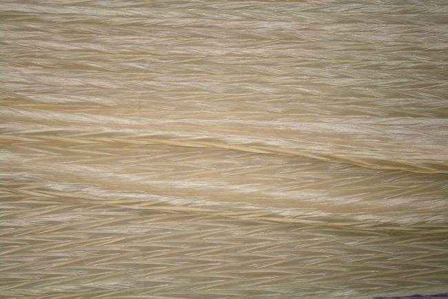 yellow SPARKLING Crushed Fabric by the Yard - 58 Inch Wide