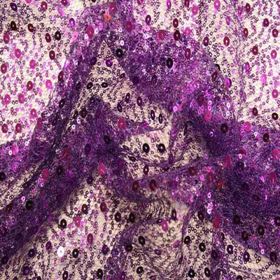 Sprinkle Sequin Fabric – Purple