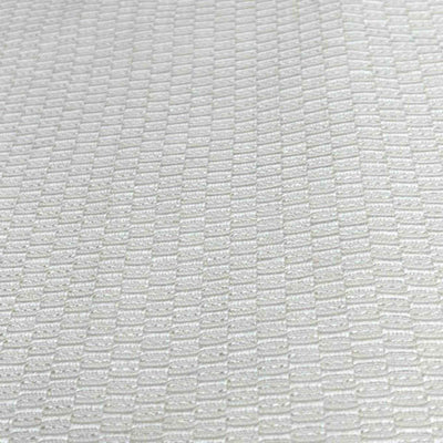 Sprite Jacquard Fabric – White