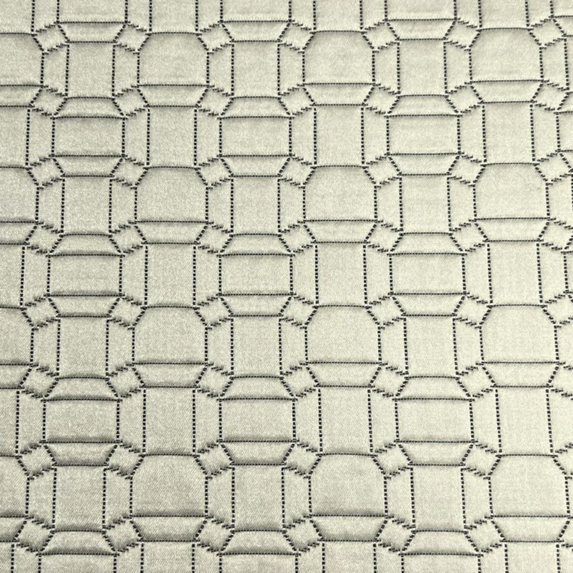 Champagne Square Jacquard, Quilted Look - Custom Tablecloths