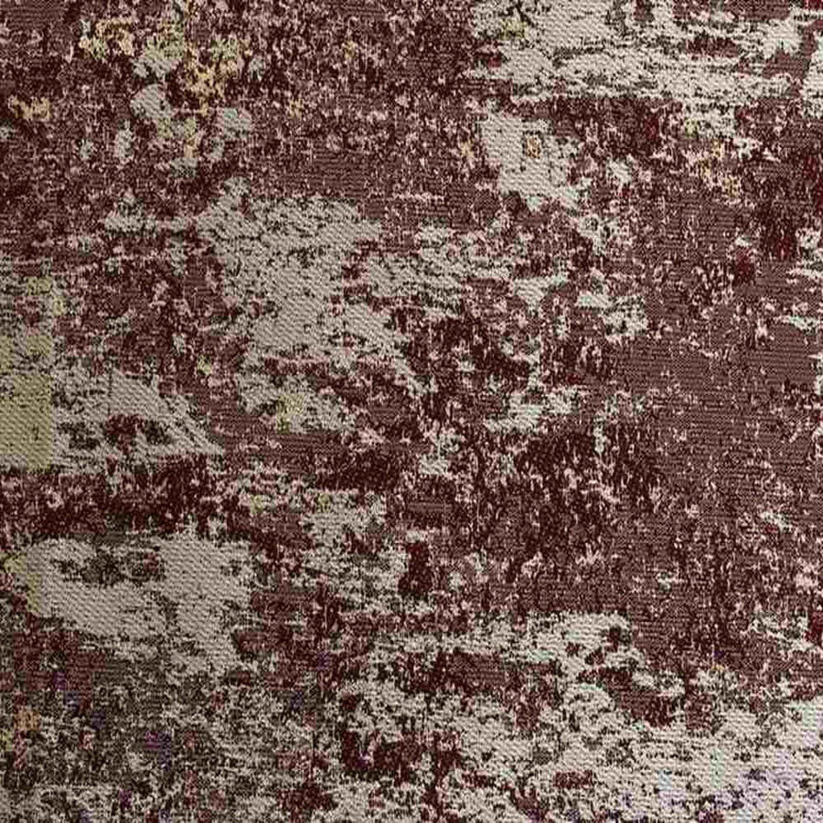 Burgundy Stardust Metallic Jacquard Fabric by the Yard - 58 Inch Wide