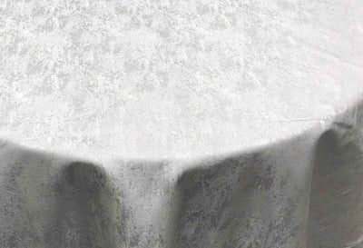 Stardust Jacquard Fabric – White/Silver