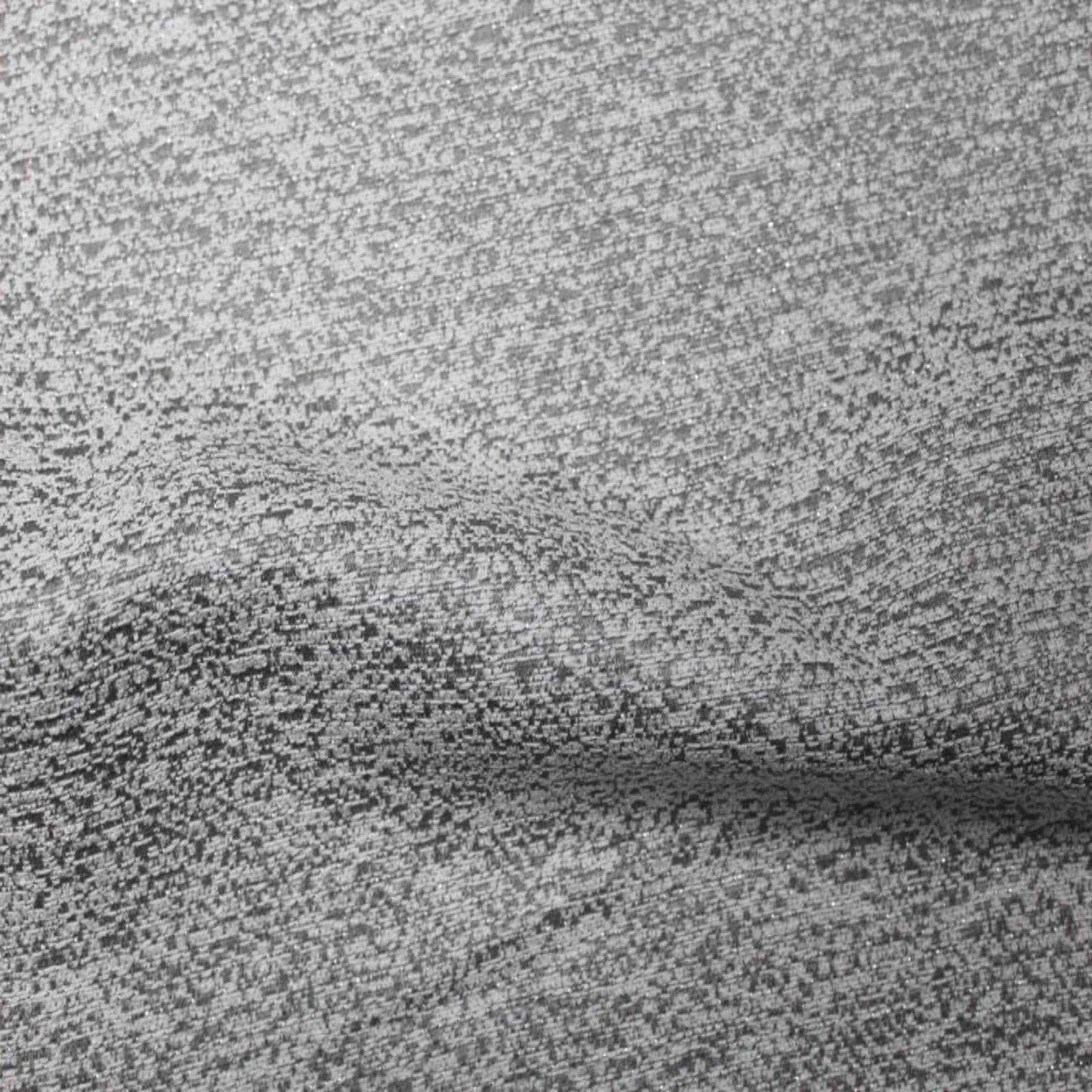 Grey Starlight Metallic Fabric with a Glitz Fabric by the Yard - 118 Inch Wide