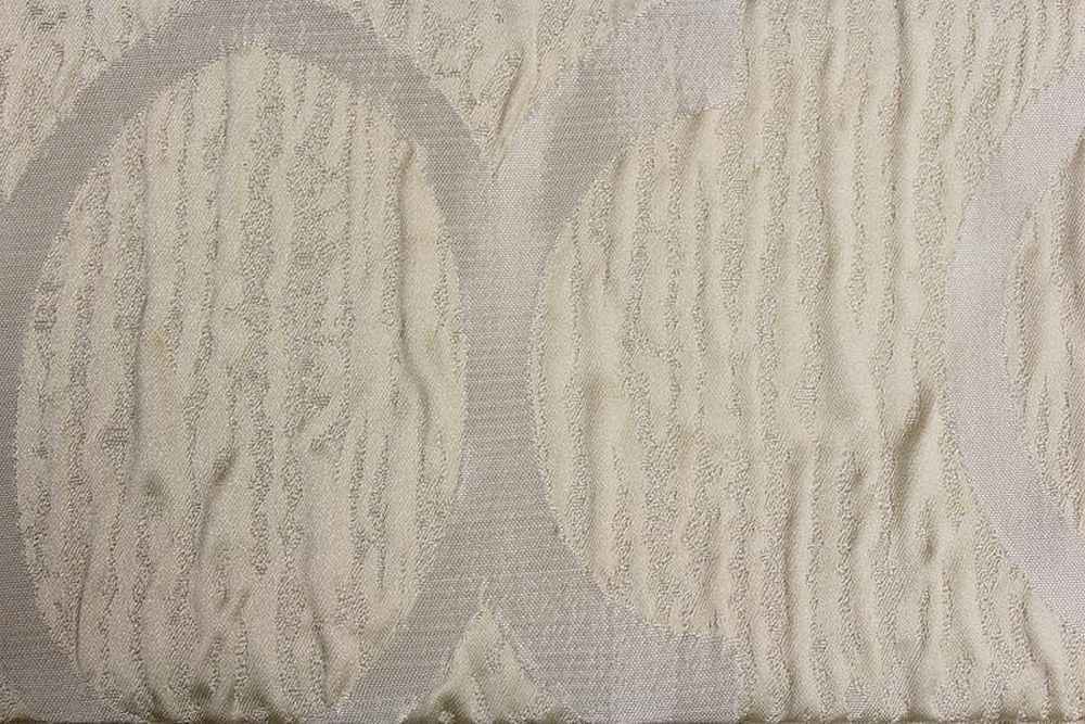 ivory SUPERB/STKCH Jacquard Fabric by the Yard - 55 Inch Wide