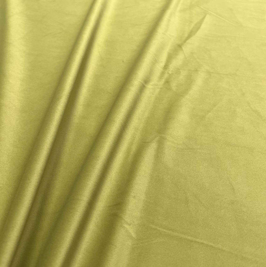 Avocado Soft Velvet Fabric by the Yard - 72 Inch Wide