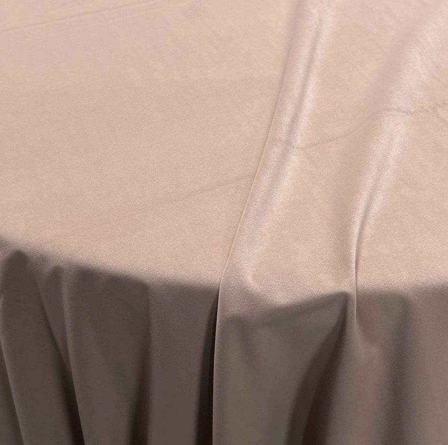 Dusty Rose Soft Velvet Fabric by the Yard - 72 Inch Wide