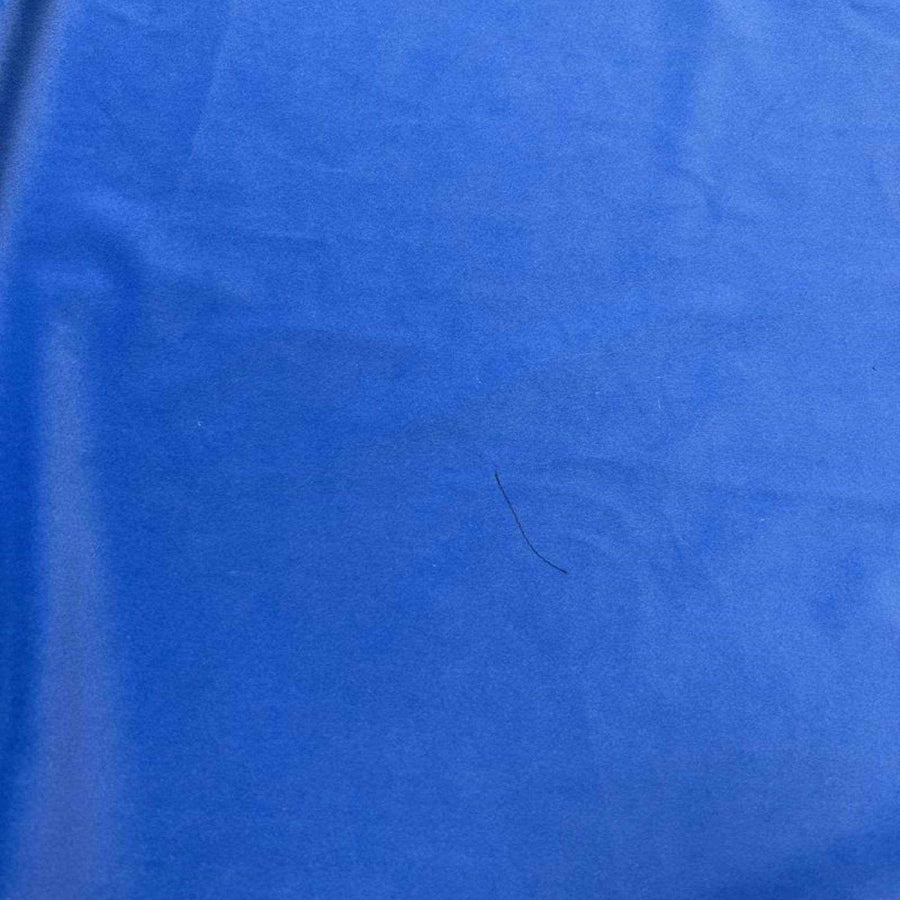 Royal Blue Soft Velvet Fabric by the Yard - 72 Inch Wide