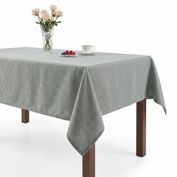 Sprite in Teal, made up as a tablecloth
