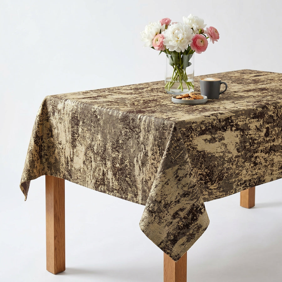 Stardust Brown Tablecloth