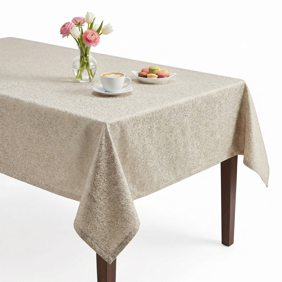 Starlight Champagne Tablecloth