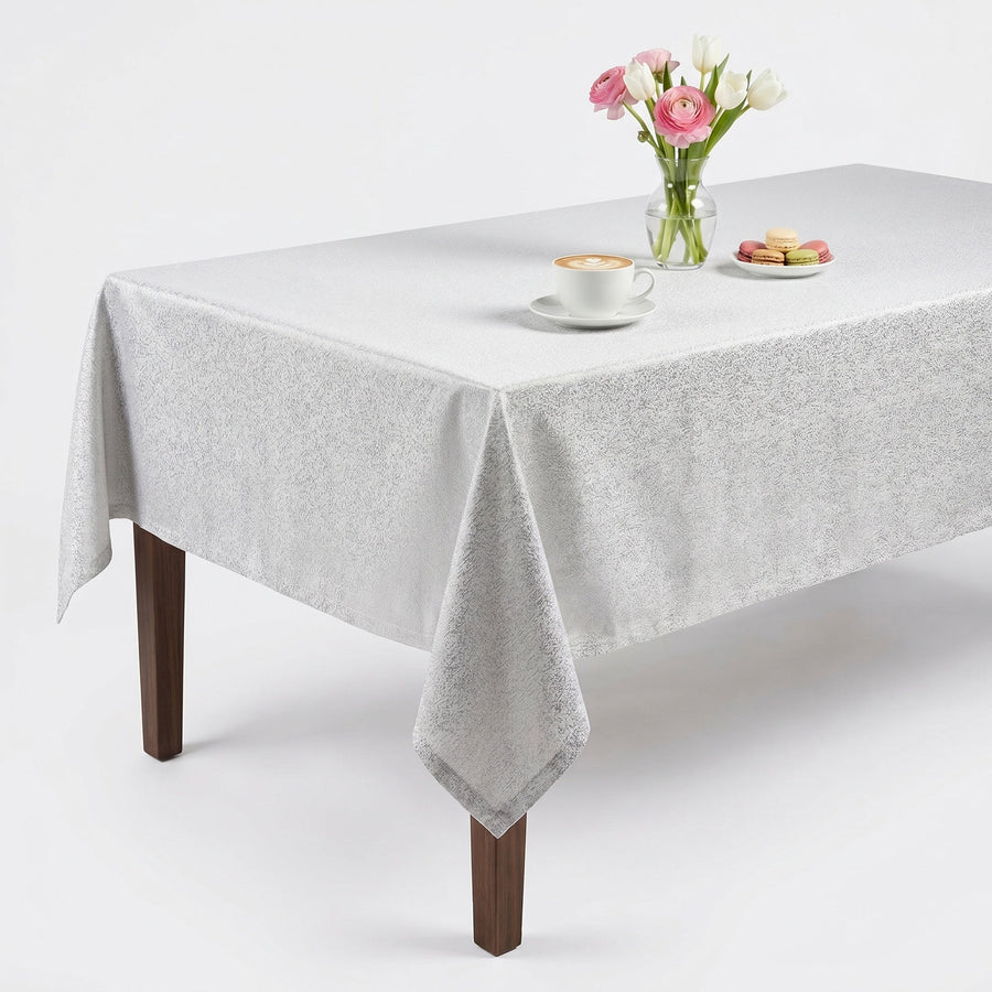 Starlight White Tablecloth