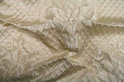 champagne TIMES Jacquard Fabric by the Yard - 55 Inch Wide