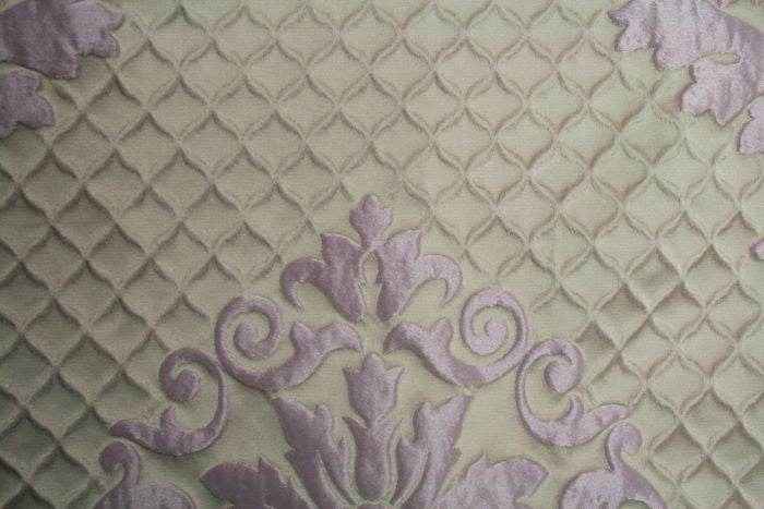orchid TIMES Jacquard Fabric by the Yard - 55 Inch Wide
