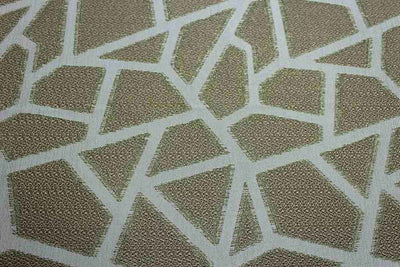 Triangle Jacquard Fabric – Gold