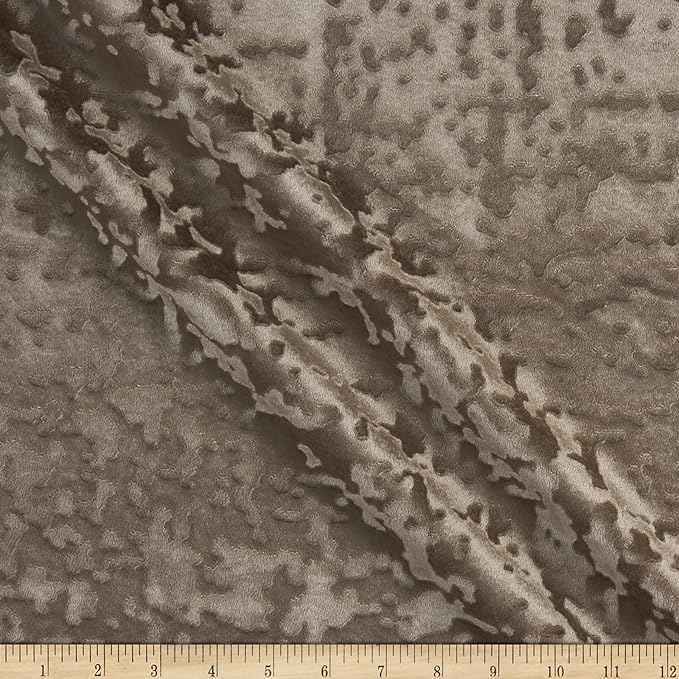 Allendale Velvet Fabric – Taupe