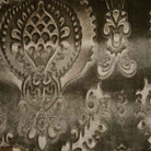 Taupe Brocade Damask Velvet - Custom Tablecloths