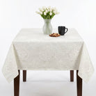 Times White Tablecloth