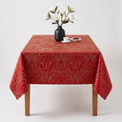 Treasure Red/Gold Tablecloth