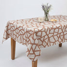 Triangle Cinnamon Tablecloth