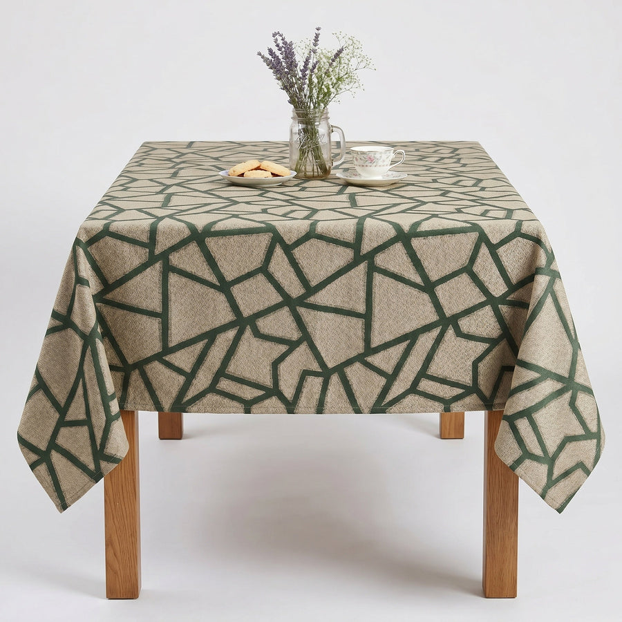 Triangle Sage Tablecloth