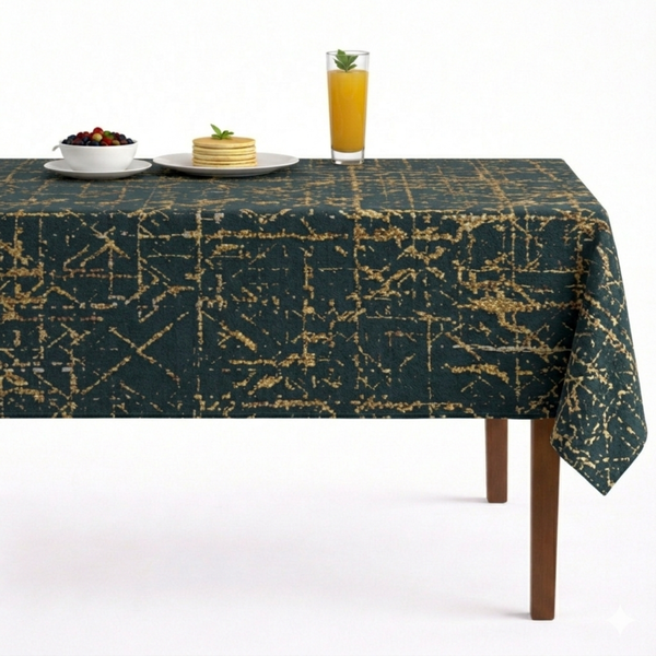 Mumbai in Midnight, made up as a tablecloth