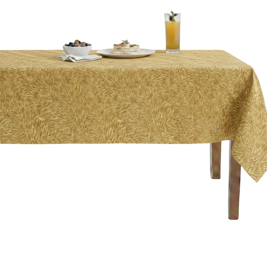 Huntsville Brushed Velvet Tablecloth – Maize