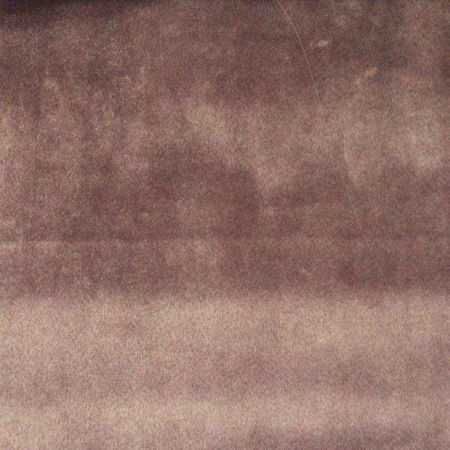 Mauve Shiny Velvet Fabric by the Yard - 72 Inch Wide