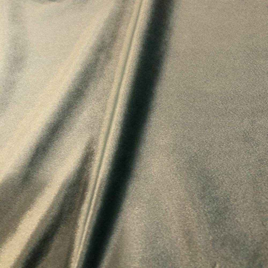 Soft Green Shiny Velvet Fabric by the Yard - 72 Inch Wide