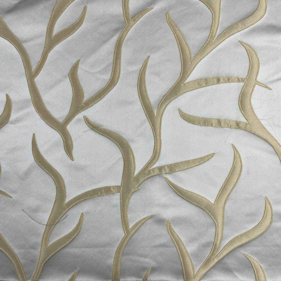 Antique Vine tree Jacquard Fabric by the Yard - 115 Inch Wide