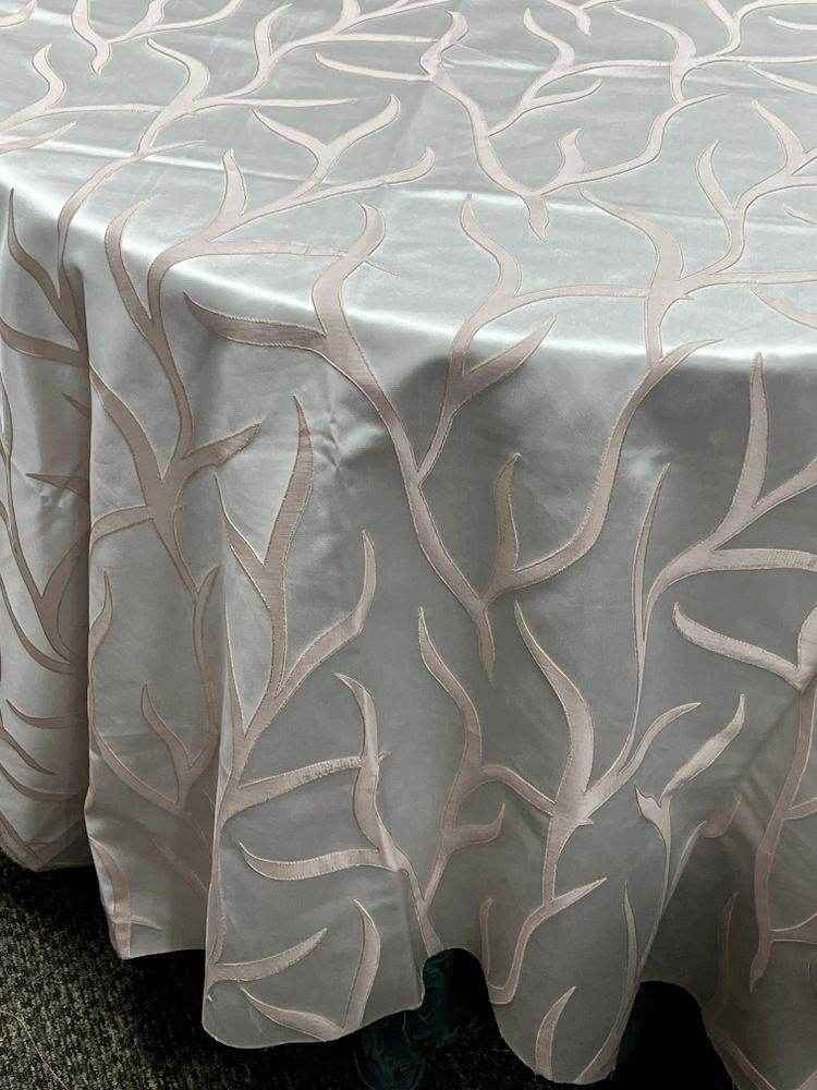 Blush Vine tree Jacquard Fabric by the Yard - 115 Inch Wide