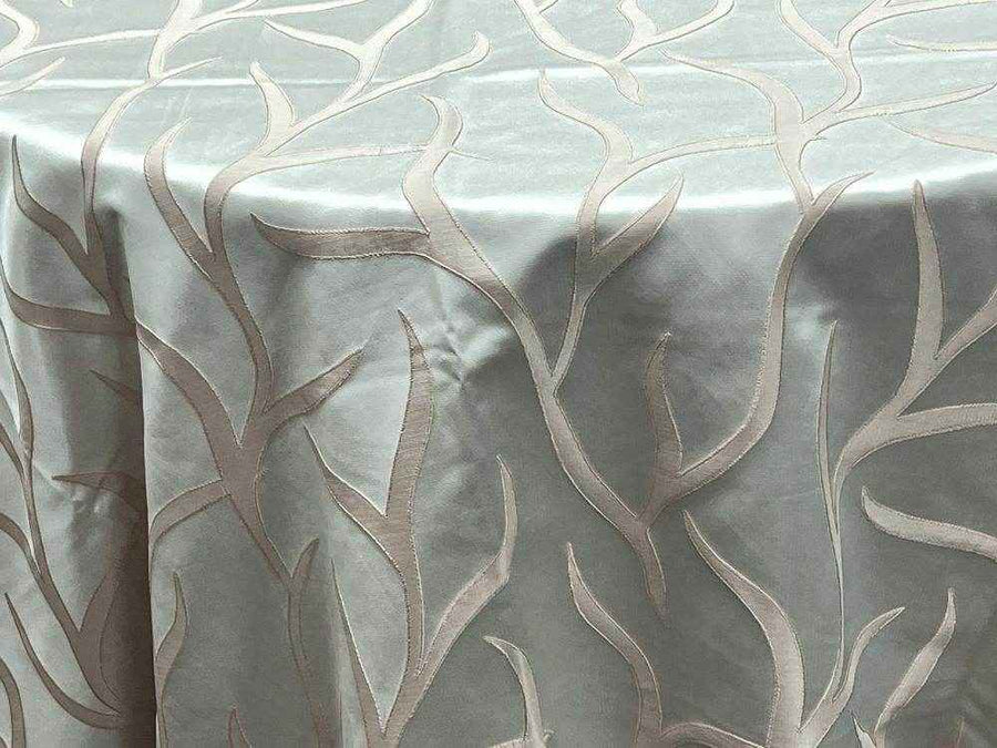Blush Vine tree Jacquard Fabric by the Yard - 115 Inch Wide