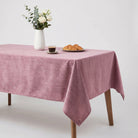 Veluxe Eggplant Tablecloth