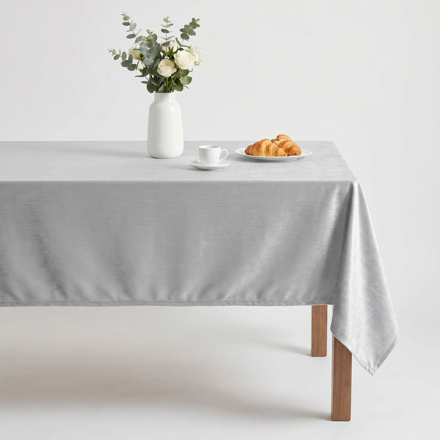 Veluxe Grey Tablecloth