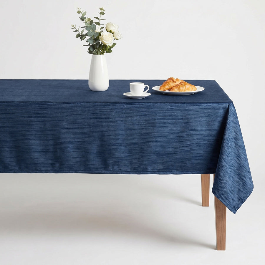 Veluxe Navy Tablecloth