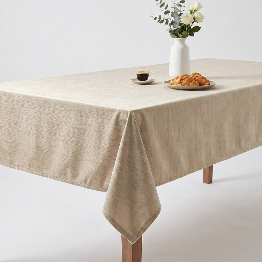 Veluxe Sand Tablecloth