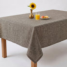 York Khaki Tablecloth