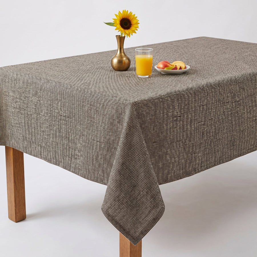 York Khaki Tablecloth