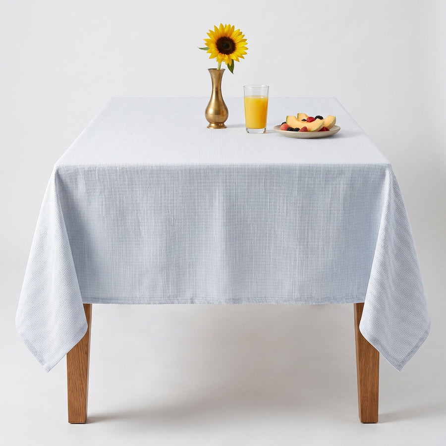 York White Tablecloth