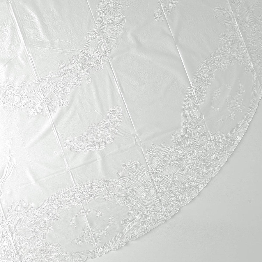 Vinyl Lace Battenberg embossed Floral Pattern
