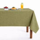 Newport118 Velvet Tablecloth Celadon