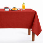 Newport118 Velvet Tablecloth Red